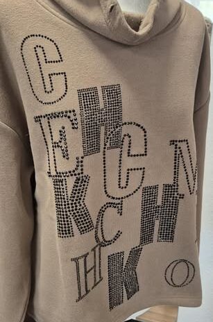 Sweater “ Jones “ Größe 42 in Mocca/Schwarz