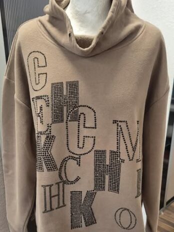 Sweater “ Jones “ Größe 42 in Mocca/Schwarz
