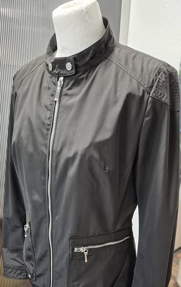 Jacke " Geox " Größe 36/38 in Schwarz wasserabweisend – Bild 2
