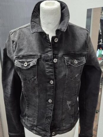 Jeansjacke “ EDC “ Größe 38 in Anthrazitgrau