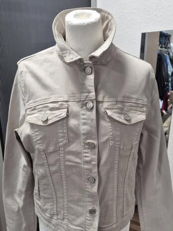 Jeansjacke “ S. Oliver “ Größe 36 in Schlamm 90% Baumwolle