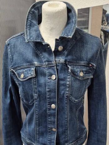 Jeansjacke “ Tommy Hilfiger “ Größe 36 in Blau 97% Baumwolle