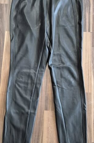 Hose “ Rosner “ Größe 38 in Schwarz/Kunstleder