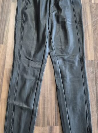 Hose “ Rosner “ Größe 40 in Schwarz/Kunstleder