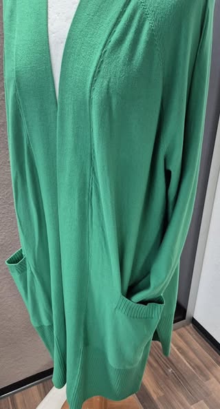Strickweste " Jones " Größe 44 in Grün – Bild 2