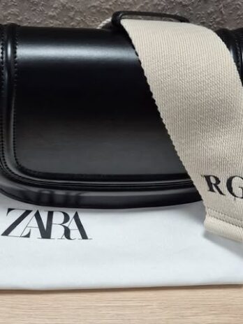 Tasche “ Zara “ in Schwarz/Kunstleder NEU! Breite ca 24cm Höhe ca 19cm
