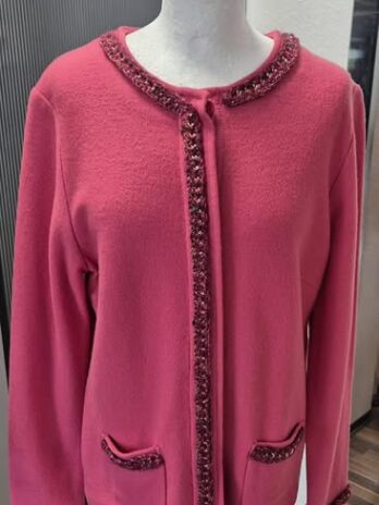 Blazer “ Basler “ Größe 40/42 in Pink/Wolle