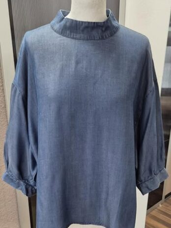 Jeansbluse “ Someday “ Größe 42 in Blau