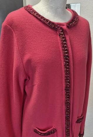 Blazer “ Basler “ Größe 40/42 in Pink/Wolle