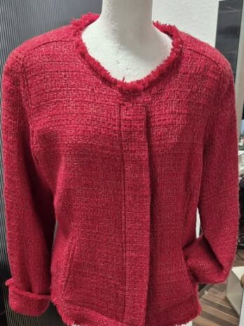 Blazer “ Riani “ Größe 40 in Rot 25% Schurwolle 1% Alpaka