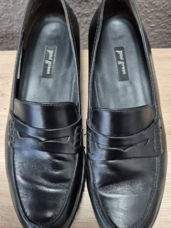 Loafers “ Paul Green “ Größe 38 in Schwarz/Leder