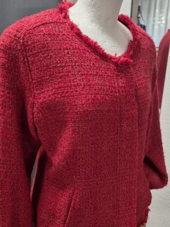 Blazer “ Riani “ Größe 40 in Rot 25% Schurwolle 1% Alpaka
