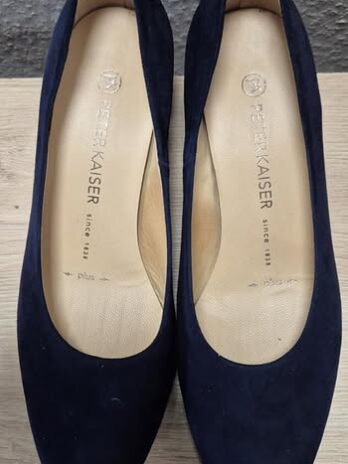 Pumps “ Peter Kaiser “ Größe 38 in Dunkelblau/Leder NEU!