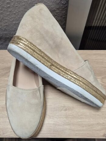 Schuhe “ Högl “ Größe 38 in Beige/Gold Keilabsatz