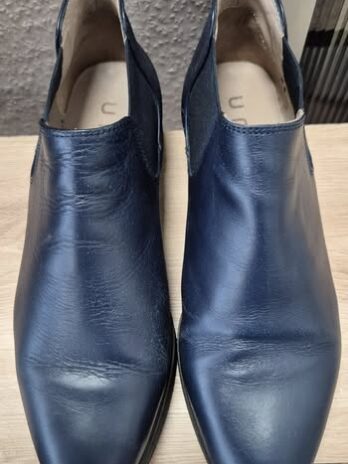 Booties “ Unisa “ Größe 40 in Dunkelblau/Leder