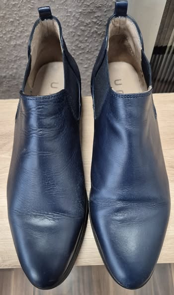 Booties " Unisa " Größe 40 in Dunkelblau/Leder – Bild 2