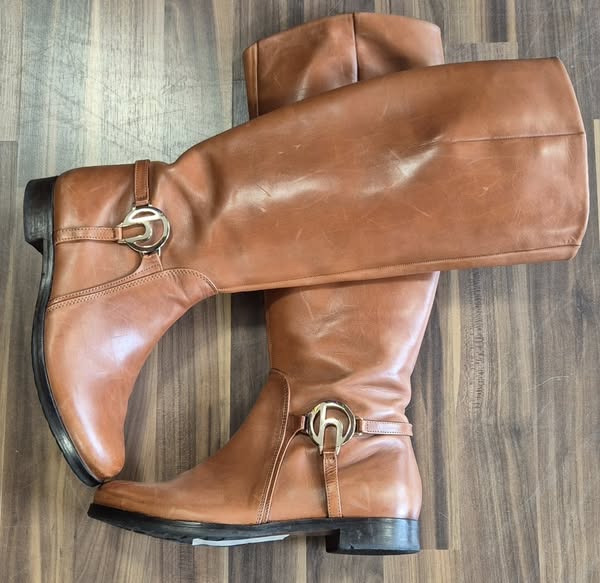 Stiefel " Högl " Größe 38 in Cognac/Leder