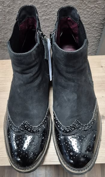 Chelsea Booties " Tamaris " Größe 38 in Schwarz – Bild 2