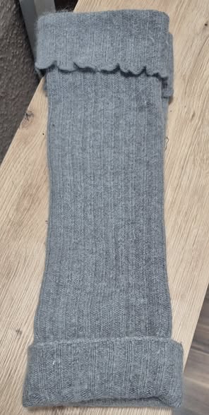 Legwarmers " No Name " Größe OS in Hellgrau