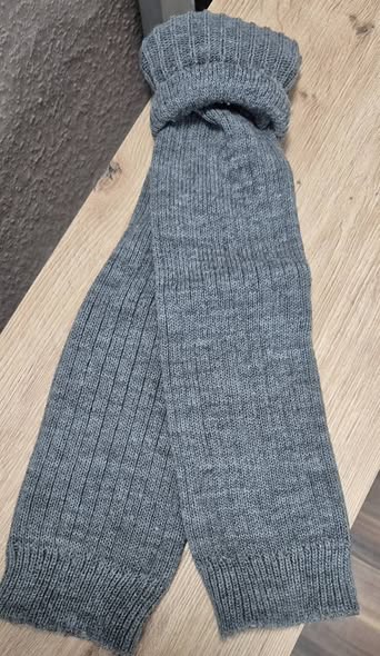 Legwarmers " No Name " Größe OS in Hellgrau