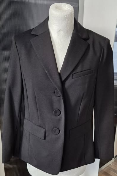 Blazer " Luisa Cerano " Größe 36 in Schwarz 59% Viscose