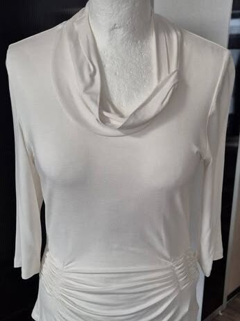 Shirt “ Riani “ Größe 36 in Offwhite 92% Viscose