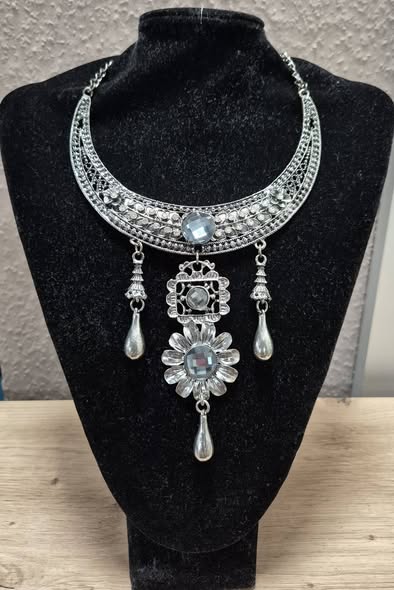 Kette " Bijou Brigitte " in Silber