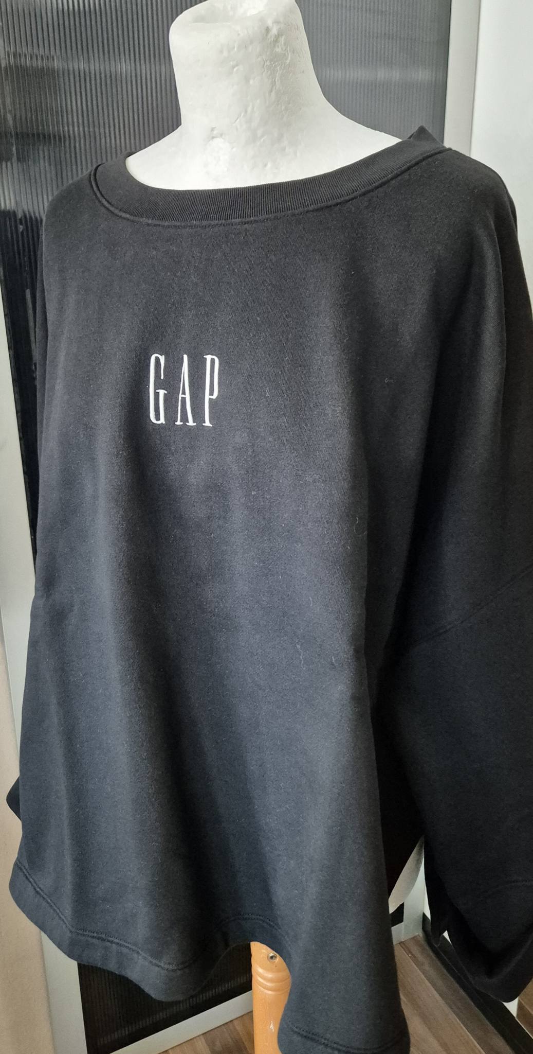 Sweater " GAP " Größe 44/46 in Schwarz 77% Baumwolle – Bild 2