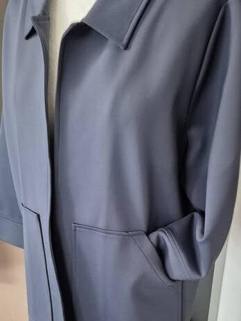 Blazer “ Someday “ Größe 42 in Taubengrau verschlusslos