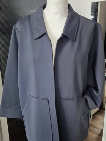 Blazer “ Someday “ Größe 42 in Taubengrau verschlusslos