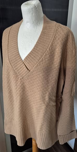 Pulli " Esprit " Größe 46/48 in Camel – Bild 2
