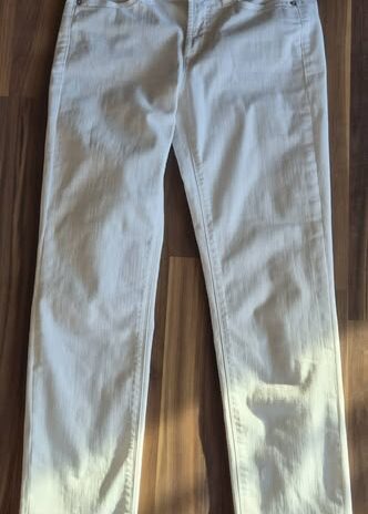 Jeans “ Cambio “ Größe 36 in Weiß Baumwolle