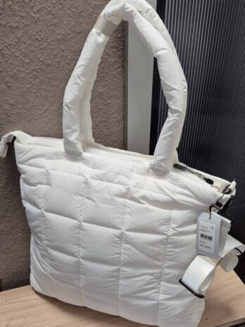 Stepptasche/Shopper “ ARKK Kopenhagen “ in Weiß/Textil NEU! Breite ca 45cm Höhe ca 38cm