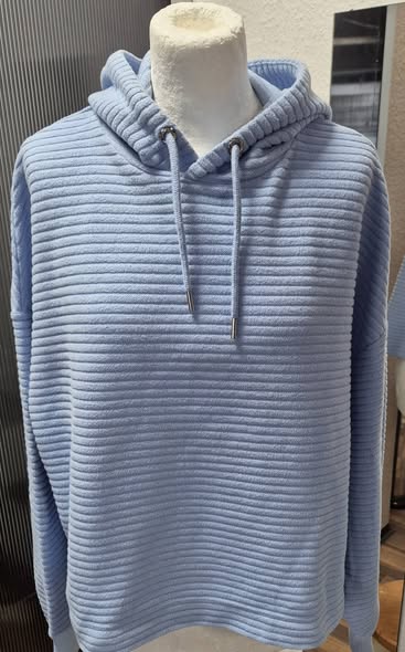 Hoodie " S. Oliver " Größe 38 in Hellblau 38% Baumwolle