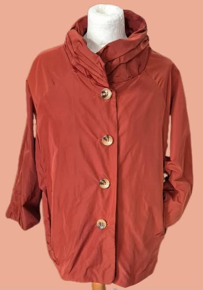 Blazer " Made in Italy " Größe OS (38-40/42) in Cognac
