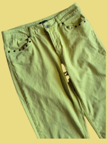 Jeans “ Jones “ Größe 38/40 in Lime 58% Baumwolle