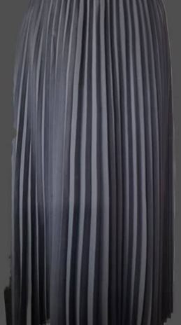 Plisseerock “ Hallhuber “ Größe 36/38 in Schwarz elastischer Bund