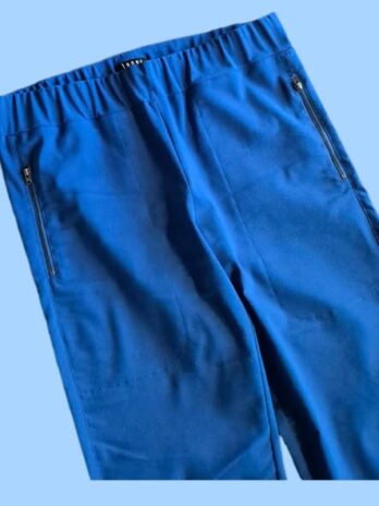 Hose “ Jones “ Größe 38 in Royalblau elastischer Bund 71% Baumwolle
