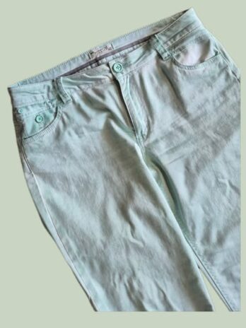 Jeans “ EDC “ Größe 42 in Mintgrün 98 % Baumwolle