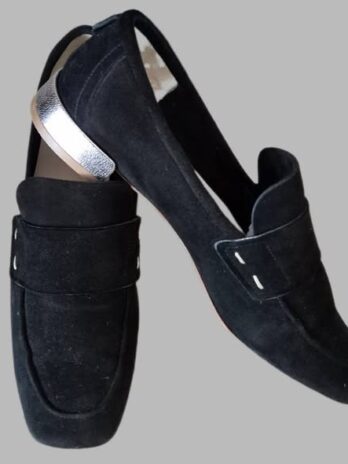 Loafers “ La Sofia “ Größe 38 in Schwarz/Leder
