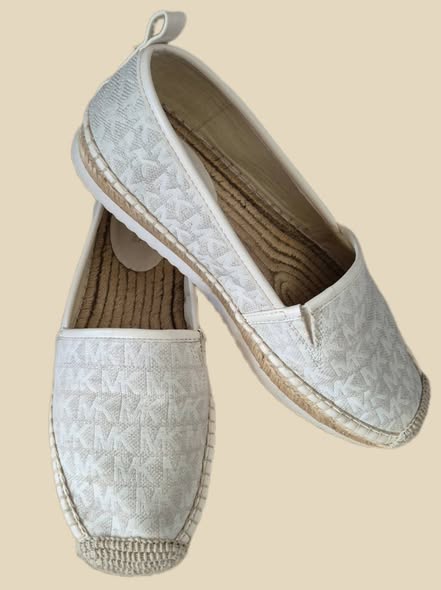 Espadrilles " Michael Kors " Größe 38 in Beige/Logoprint