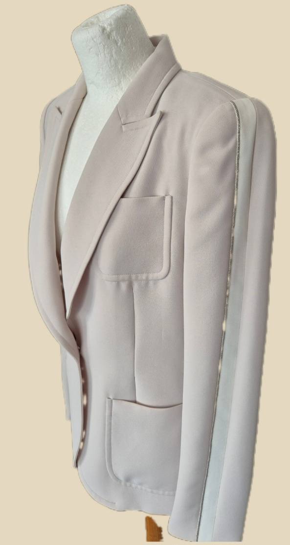 Blazer " Madeleine " Größe 36 in Cloud Dancer – Bild 2