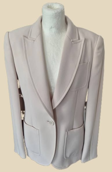 Blazer " Madeleine " Größe 36 in Cloud Dancer