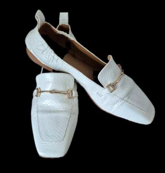 Loafers " Lou Lou " Größe 38 in Offwhite/Leder