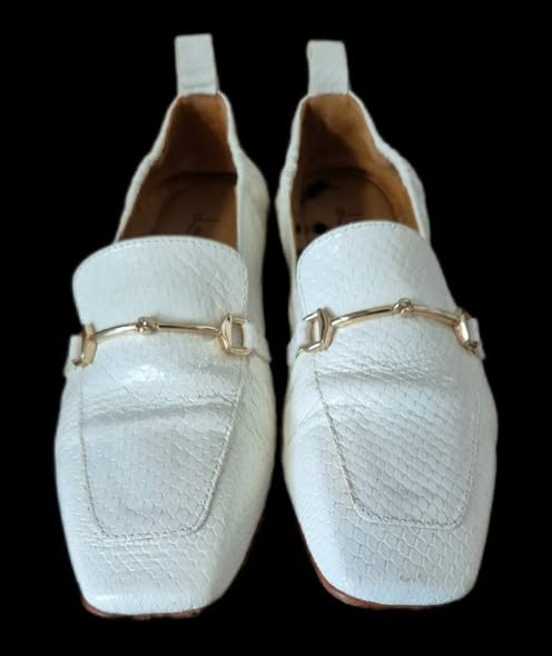 Loafers " Lou Lou " Größe 38 in Offwhite/Leder – Bild 2
