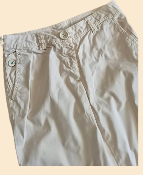Jeans " Escada Sport " Größe 36 in Beige 97% Baumwolle – Bild 2