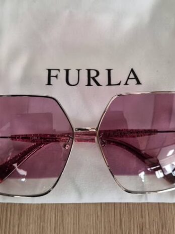 Sonnenbrille mit Etui “ Furla “ in Pink