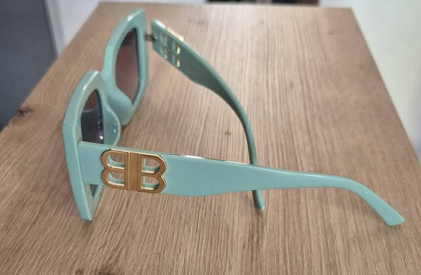 Sonnenbrille " Bijou Brigitte " in Mintgrün/Gold