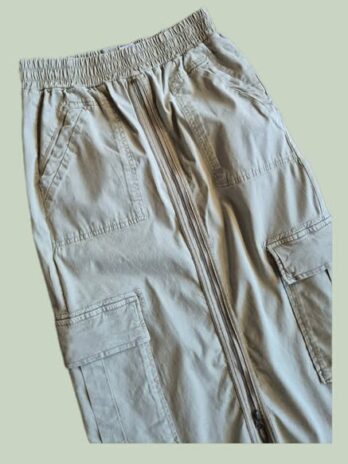 Cargorock “ Zhrill “ Größe 36 in Khakigrün elastischer Bund 67% Baumwolle 30% Tencel