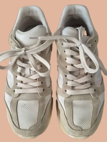 Sneakers “ Hogan “ Größe 38 in Beige/Camel Leder